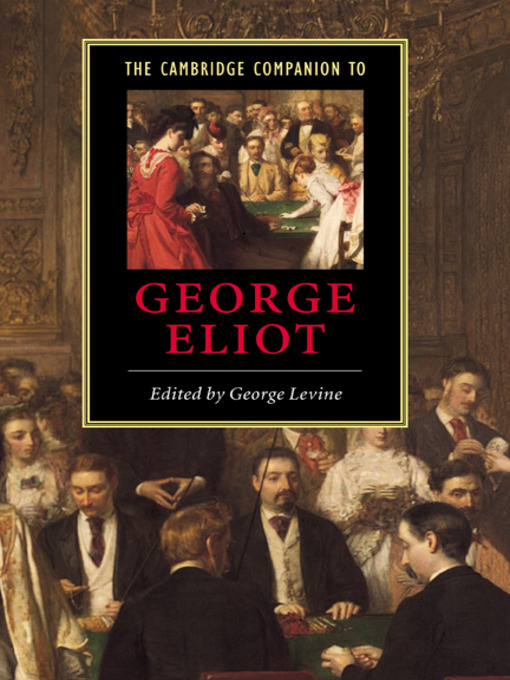 Title details for The Cambridge Companion to George Eliot by George Levine - Available